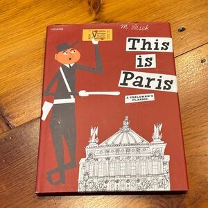 THIS IS PARIS Miroslav Sasek HC Book France Travel 60s Dust Jacket